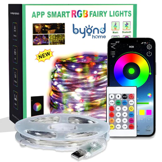 Byond RGB Dreamcolor Fairy Lights with IP68 Waterproof (10 Mtr)