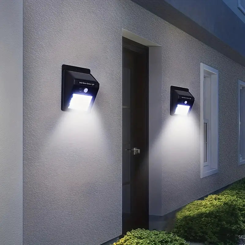 20 LED Solar Motion Sensor Wall Light (Pack of 3)