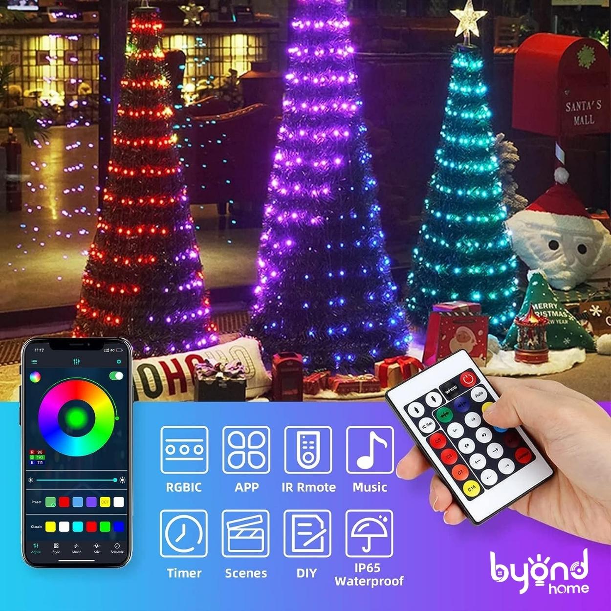 RGB Bluetooth Fairy Lights for Diwali, Christmas, Home Decoration. etc